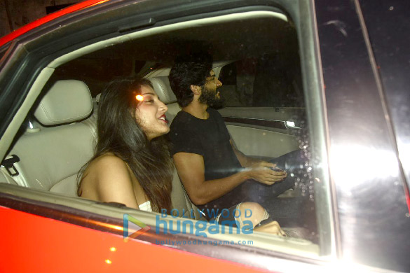 harshvardhan kapoor snapped with a mystery girl post dinner 3