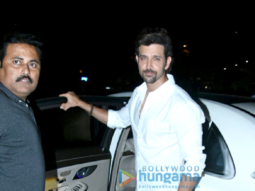 Hrithik Roshan, Sussanne Roshan and kids snapped post dinner at Yauatcha Bandra