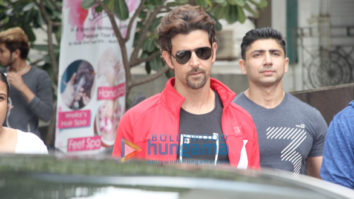 Hrithik Roshan snapped at Akro Gym