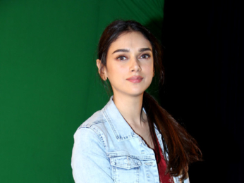 Sanjay Dutt & Aditi Rao Hydari snapped promoting their film 'Bhoomi'