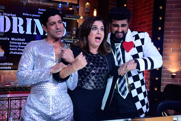 INSIDE PICS This is what happened when Farhan Akhtar and Arjun Kapoor came together for Farah Khan’s show (2)