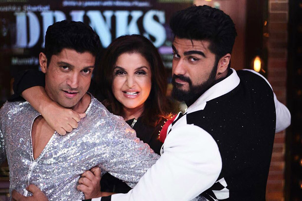 INSIDE PICS This is what happened when Farhan Akhtar and Arjun Kapoor came together for Farah Khan’s show