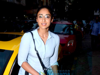 Ileana D'Cruz snapped outside a restaurant in Bandra