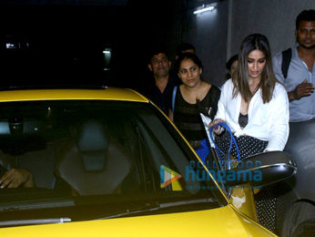 Ileana D'Cruz and Emraan Hashmi grace a screening of their film 'Baadshaho'