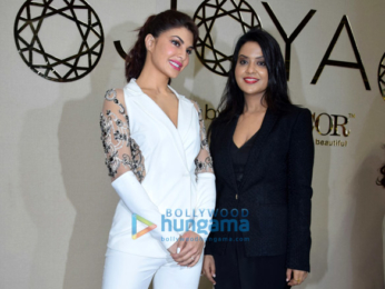 Jacqueline Fernandez and Amruta Fadnavis inaugurate Joya exhibition in Mumbai