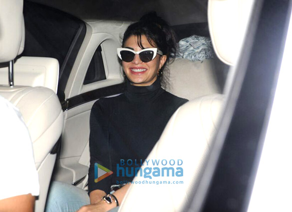 jacqueline fernandez arrives from her home town colombo 6