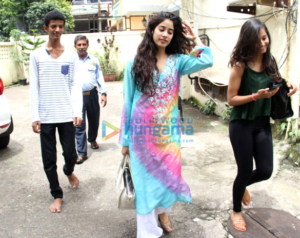 jahnavi kapoor post dance rehearsals 2