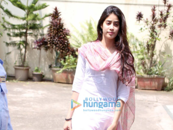 Jahnavi Kapoor snapped after dance rehearsal