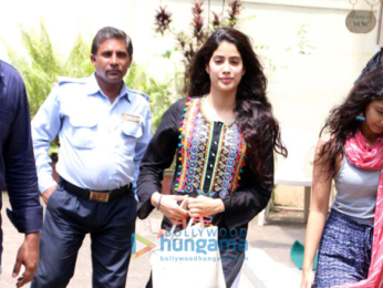 Jahnavi Kapoor snapped during her dance rehearsals