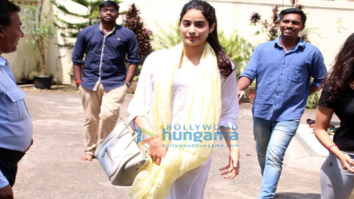 Jahnavi Kapoor spotted after dance rehearsal in Bandra
