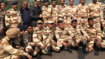 John Abraham happily poses with his ‘true heroes’
