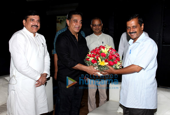 kamal haasan meets delhis cm arvind kejriwal 12