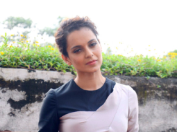 Kangana Ranaut snapped in two looks at Film City