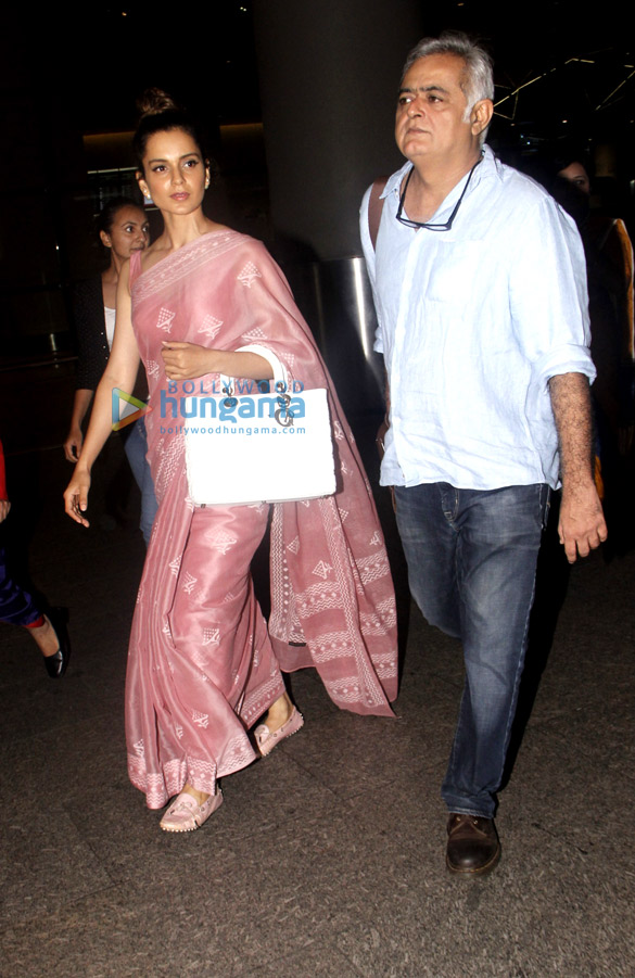 kangana and shraddha kapoor snapped at the airport today 5