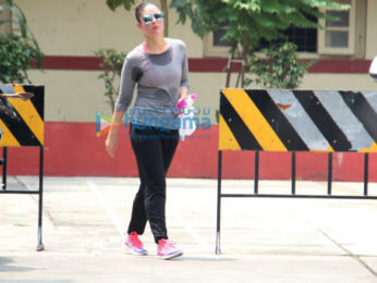 Kareena Kapoor Khan snapped leaving the gym