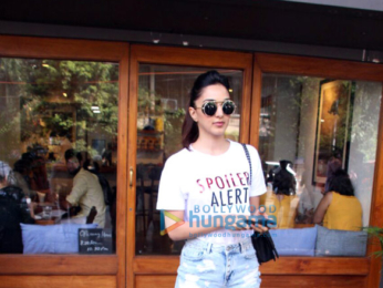 Kiara Advani spotted at Sequel Bistro & Juice Bar