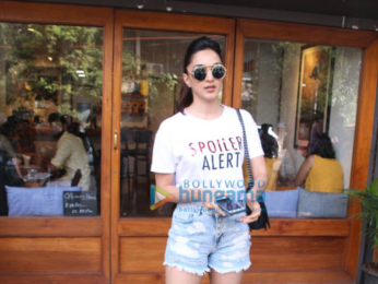 Kiara Advani spotted at Sequel Bistro & Juice Bar
