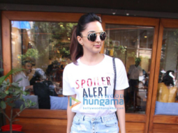 Kiara Advani spotted at Sequel Bistro & Juice Bar