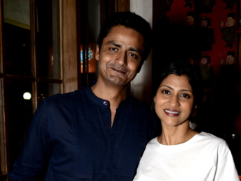 Konkona Sen Sharma attends the launch of new oulet of The Fatty Bao