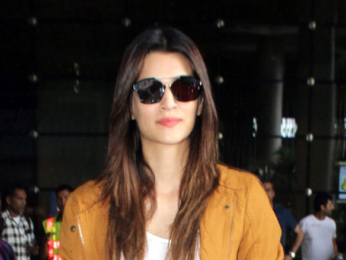 Kriti Sanon snapped at the airport when returning from Spain