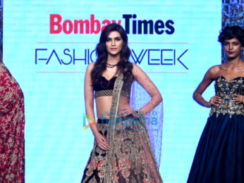 Kriti Sanon walks the ramp at Bombay Times Fashion Week