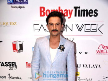 Kunal Kapoor, Sahil Salathia and Udita Goswami at the Bombay Times Fashion Week