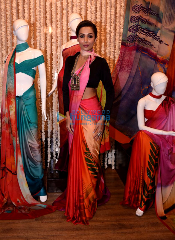 malaika arora graces the launch of the diwali exclusive collection by satyapaul 2