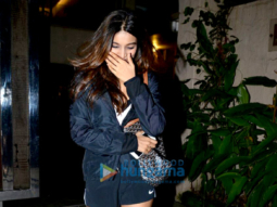 Nidhhi Agerwal snapped post visit to a dentist in Bandra