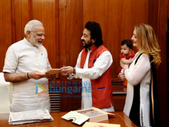 PM Modi warmly welcomes Adnan Sami's daughter Medina PMO Office