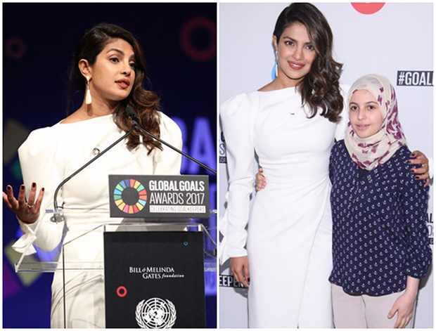 Priyanka Chopra speaks at UN Global Goals Awards; meets UNICEF's youngest goodwill ambassador-1