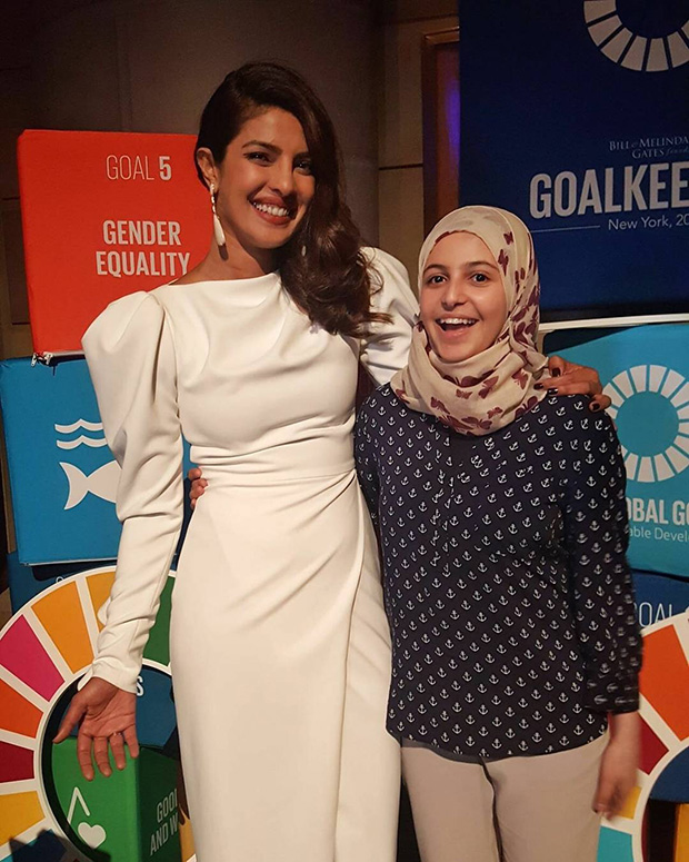 Priyanka Chopra speaks at UN Global Goals Awards; meets UNICEF's youngest goodwill ambassador-2