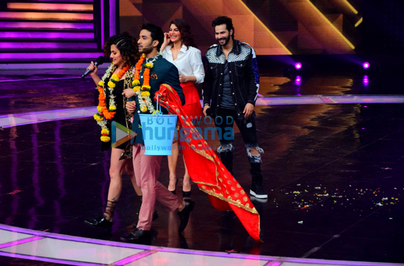 promotion of judwaa 2 on the sets of dance finale 6