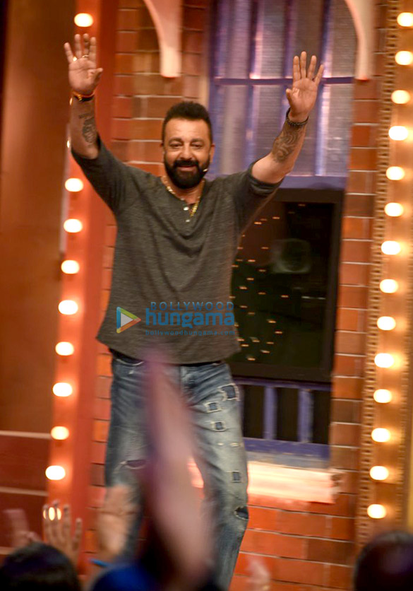promotions of bhoomi on the drama company sets 3