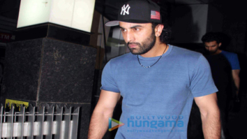 Ranbir Kapoor and Aditya Roy Kapur snapped post dinner at Hakkasan
