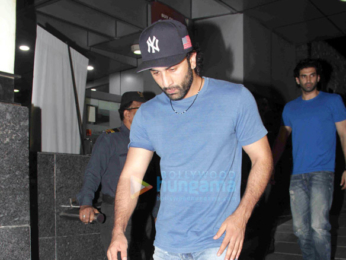 Ranbir Kapoor and Aditya Roy Kapur snapped post dinner at Hakkasan