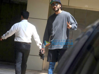 Ranbir Kapoor snapped post rehearsals for his film 'Dragon' in Bandra