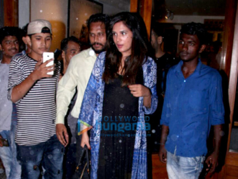 Richa Chadda snapped at Sequel Bistro