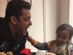 CUTE! Salman Khan doing this mischief with Ahil is the most adorable thing you will see on the internet today
