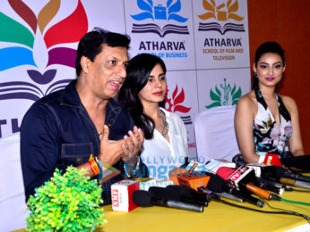Screening of Madhur Bhandarkar’s Indu Sarkar at the Atharva Film Institute of Film and Television