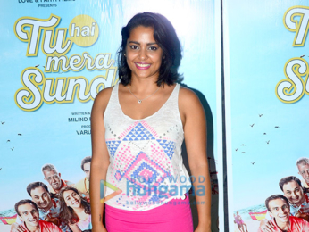 Shahana Goswami at 'Tu Hai Mera Sunday' film screening