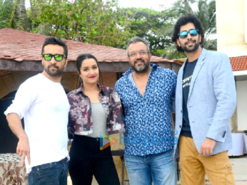 Sharaddha Kapoor, Siddhanth Kapoor and Ankur Bhatia promote their film 'Haseena Parkar'