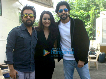 Shraddha Kapoor, Siddhanth Kapoor & Ankur Bhatia promote Haseena Parker on the sets of Dance +