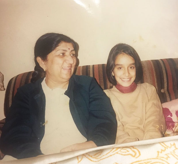 Shraddha Kapoor shares an old photograph on grandmother Lata Mangeshkar’s 88th birthday