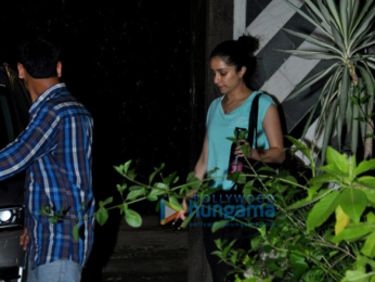 Shraddha Kapoor snapped at the gym in Juhu