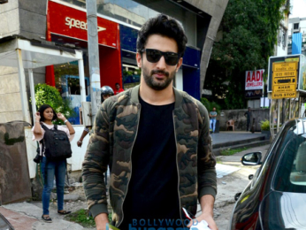Sidhant Gupta snapped post his gym session in Bandra