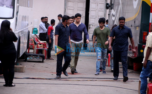 sidharth and sonakshi snapped after a photoshoot for ittefaq 2