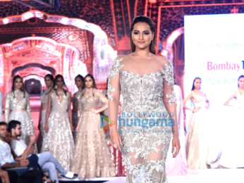 Sonakshi Sinha walks the ramp at Bombay Times Fashion Week 2017