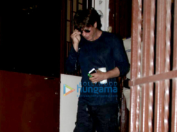 Shah Rukh Khan snapped outside a studio in Mumbai