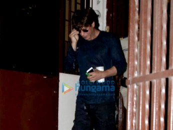 Shah Rukh Khan snapped outside a studio in Mumbai