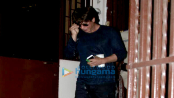 Shah Rukh Khan snapped outside a studio in Mumbai